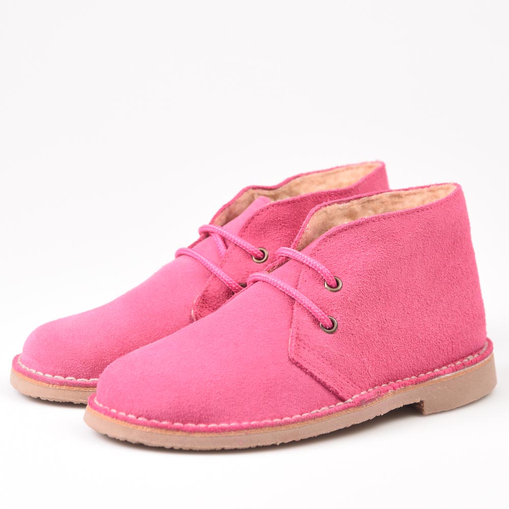 Botas Pisamierdas Fucsia Borreguito - imagen 5