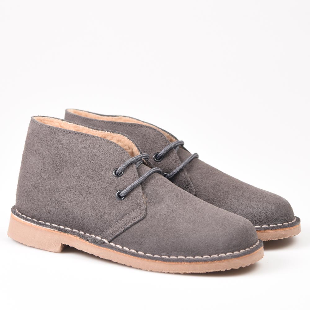 Botas Pisamierdas Gris Borreguito - imagen 3