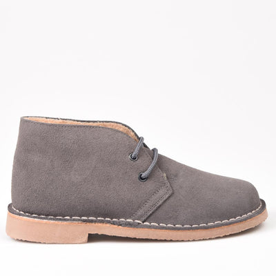 Botas Pisamierdas Gris Borreguito