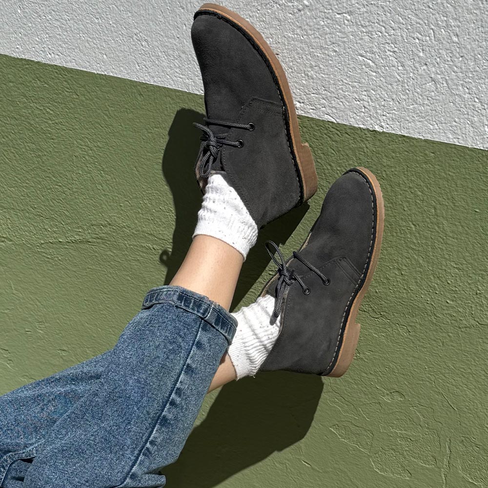 Botas Pisamierdas Gris Borreguito - imagen 2