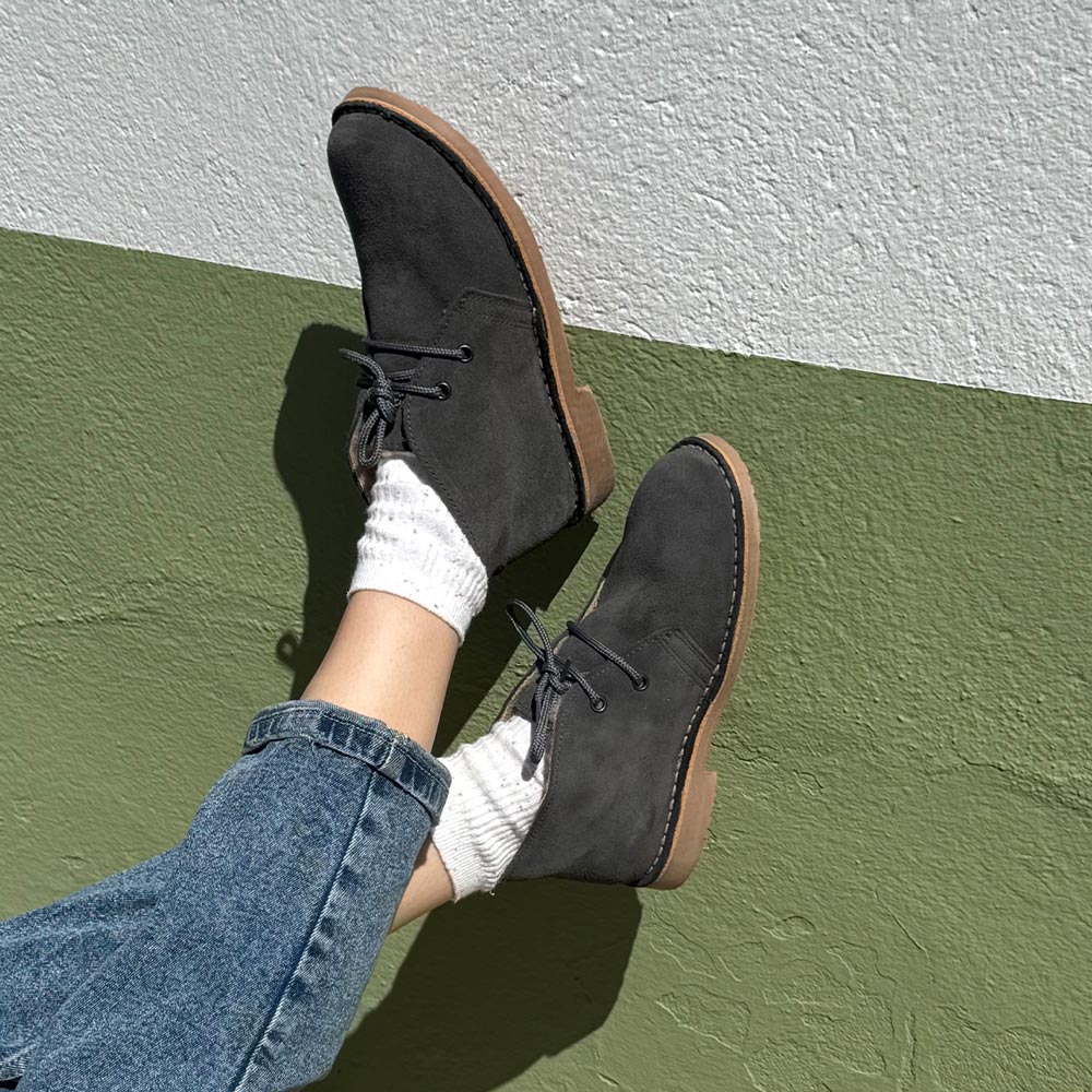Botas Pisamierdas Gris Borreguito - imagen 4