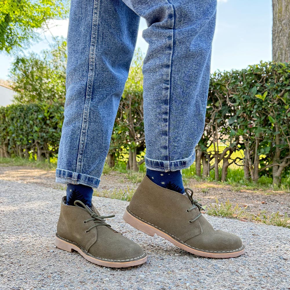 Botas Pisamierdas Kaki Borreguito - imagen 4