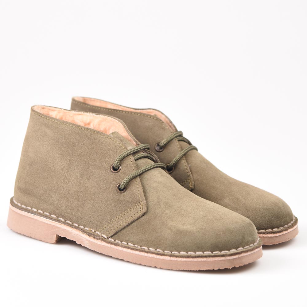 Botas Pisamierdas Kaki Borreguito - imagen 3