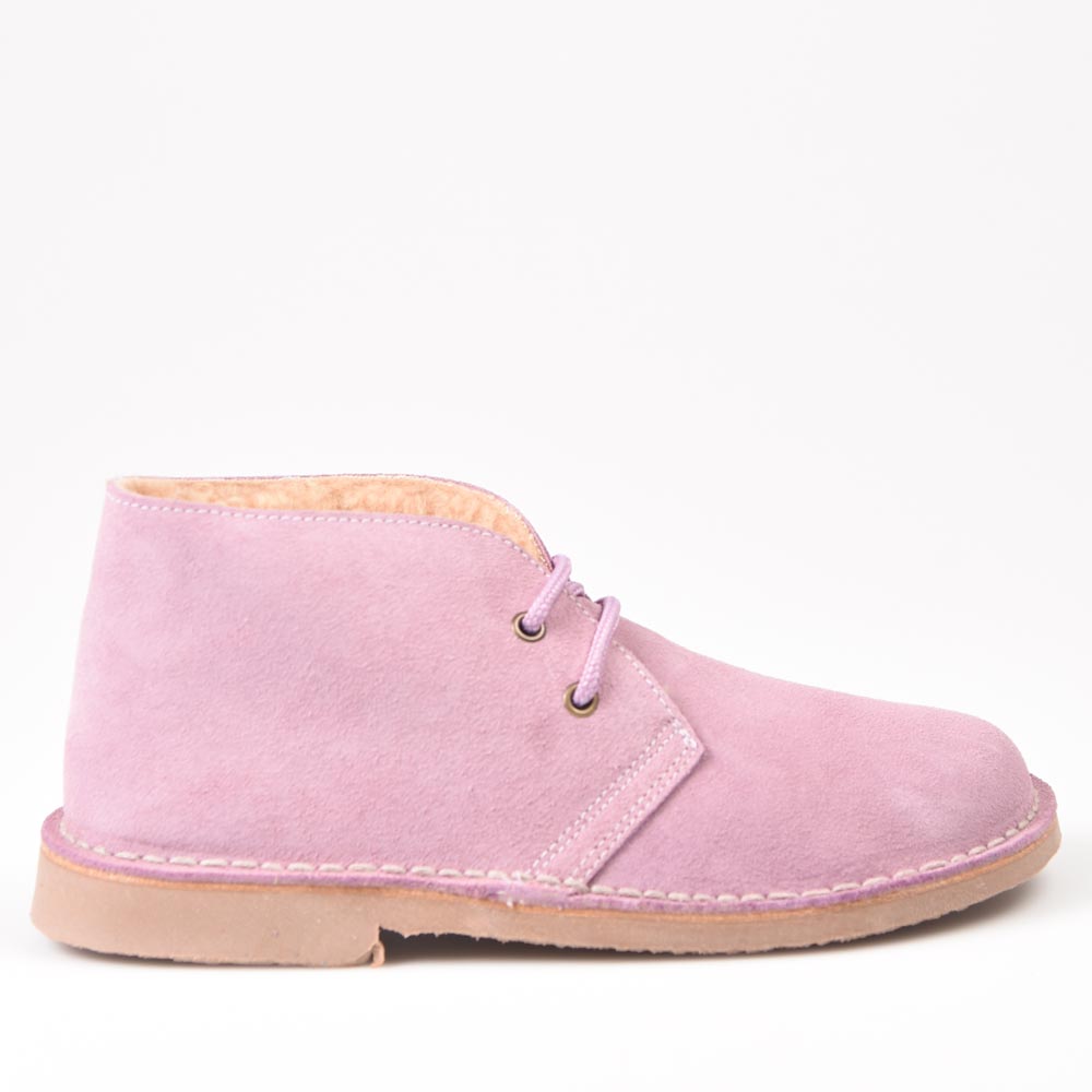 Botas Pisamierdas Lila Borreguito - imagen 1