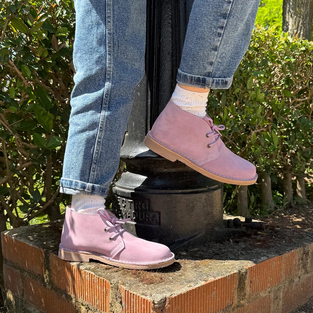 Botas Pisamierdas Lila Borreguito - imagen 2