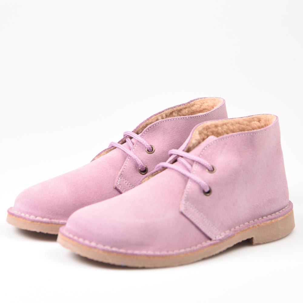 Botas Pisamierdas Lila Borreguito - imagen 5