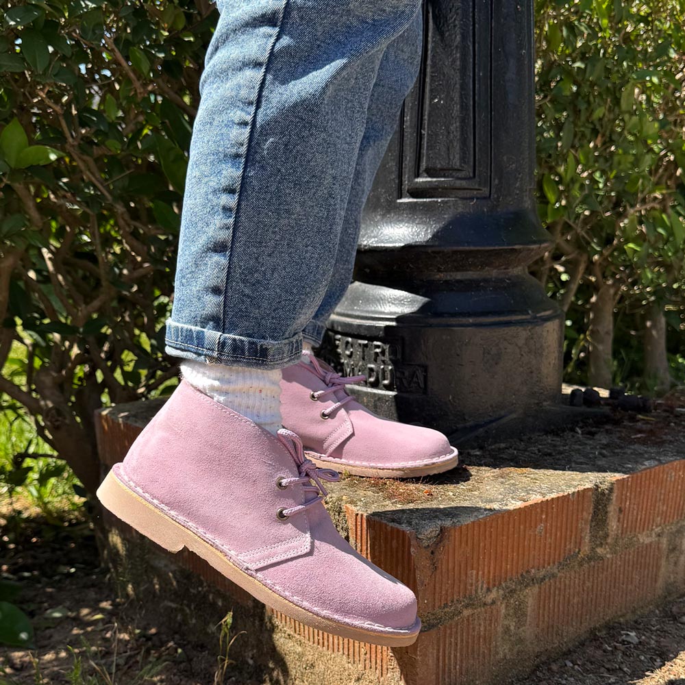 Botas Pisamierdas Lila Borreguito - imagen 4