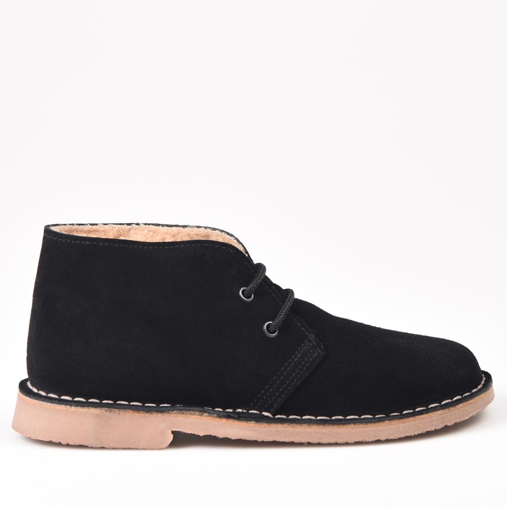 Botas Pisamierdas Negro Borreguito - imagen 1