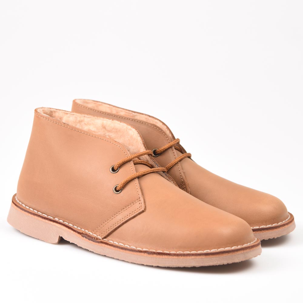Botas Pisamierdas Pull Camel Borreguito - imagen 3
