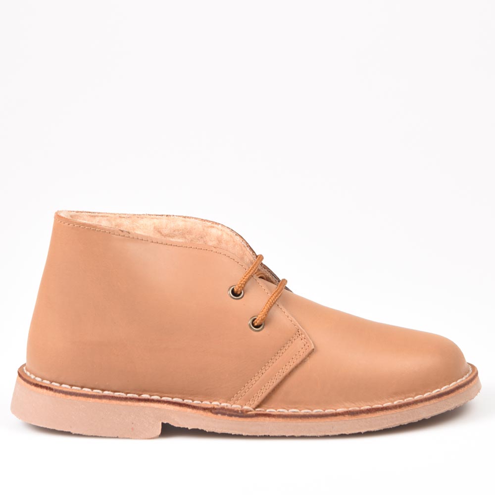 Botas Pisamierdas Pull Camel Borreguito - imagen 1