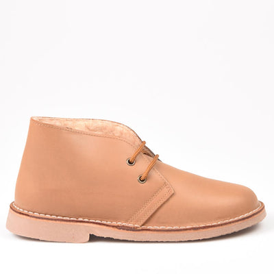 Botas Pisamierdas Pull Camel Borreguito