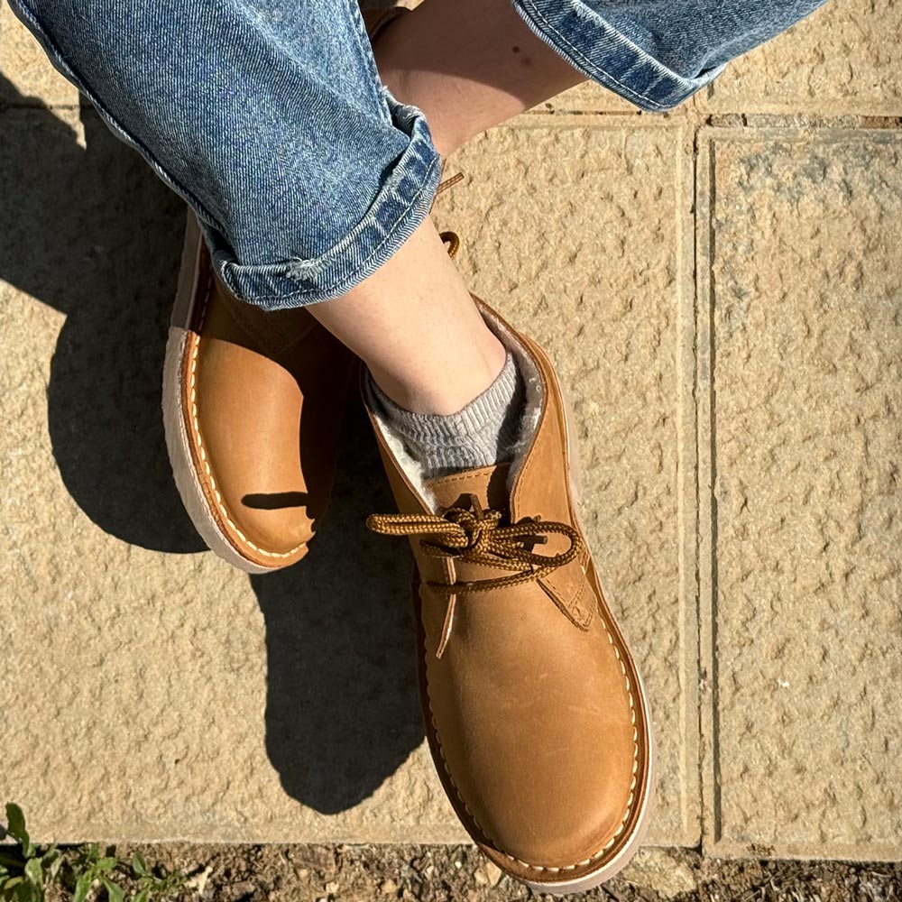 Botas Pisamierdas Pull Camel Borreguito - imagen 4