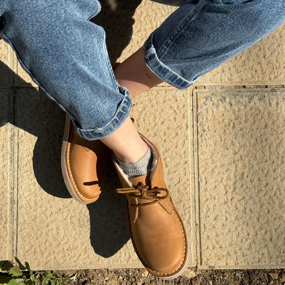Botas Pisamierdas Pull Camel Borreguito - imagen 2
