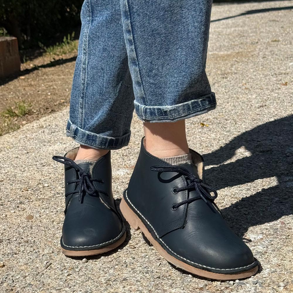 Botas Pisamierdas Pull Marino Borreguito - imagen 2