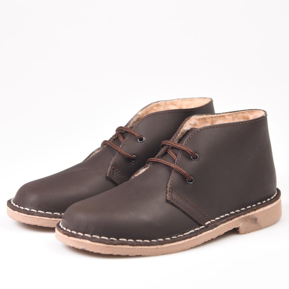 Botas Pisamierdas Pull Marrón Borreguito - imagen 5
