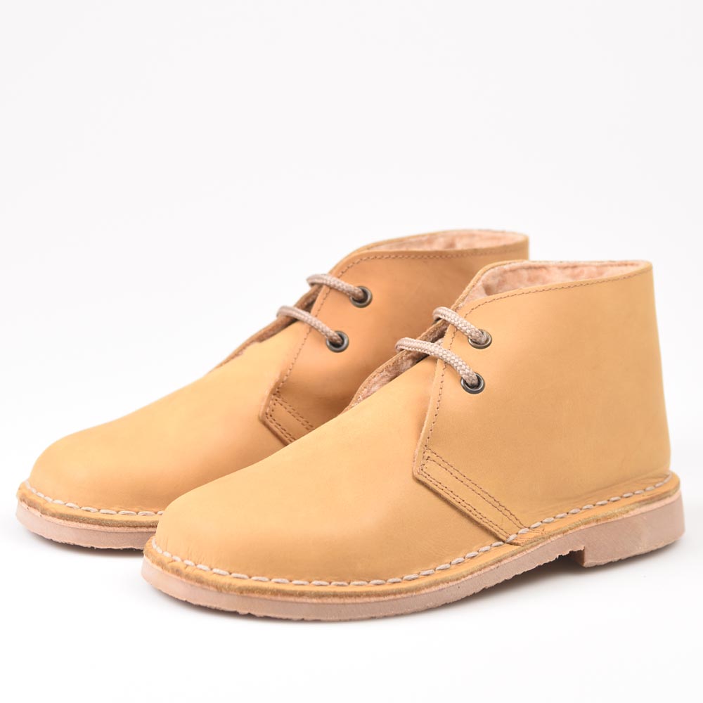Botas Pisamierdas Pull Mostaza Borreguito - imagen 5