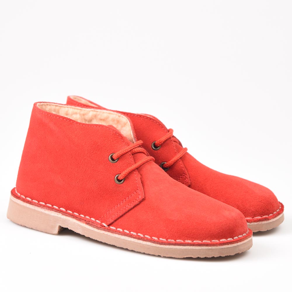 Botas Pisamierdas Rojo Borreguito - imagen 3