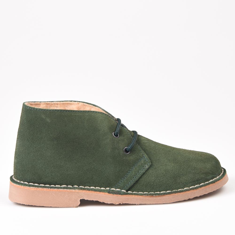 Botas Pisamierdas Verde Borreguito - imagen 1