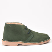 Botas Pisamierdas Verde Borreguito