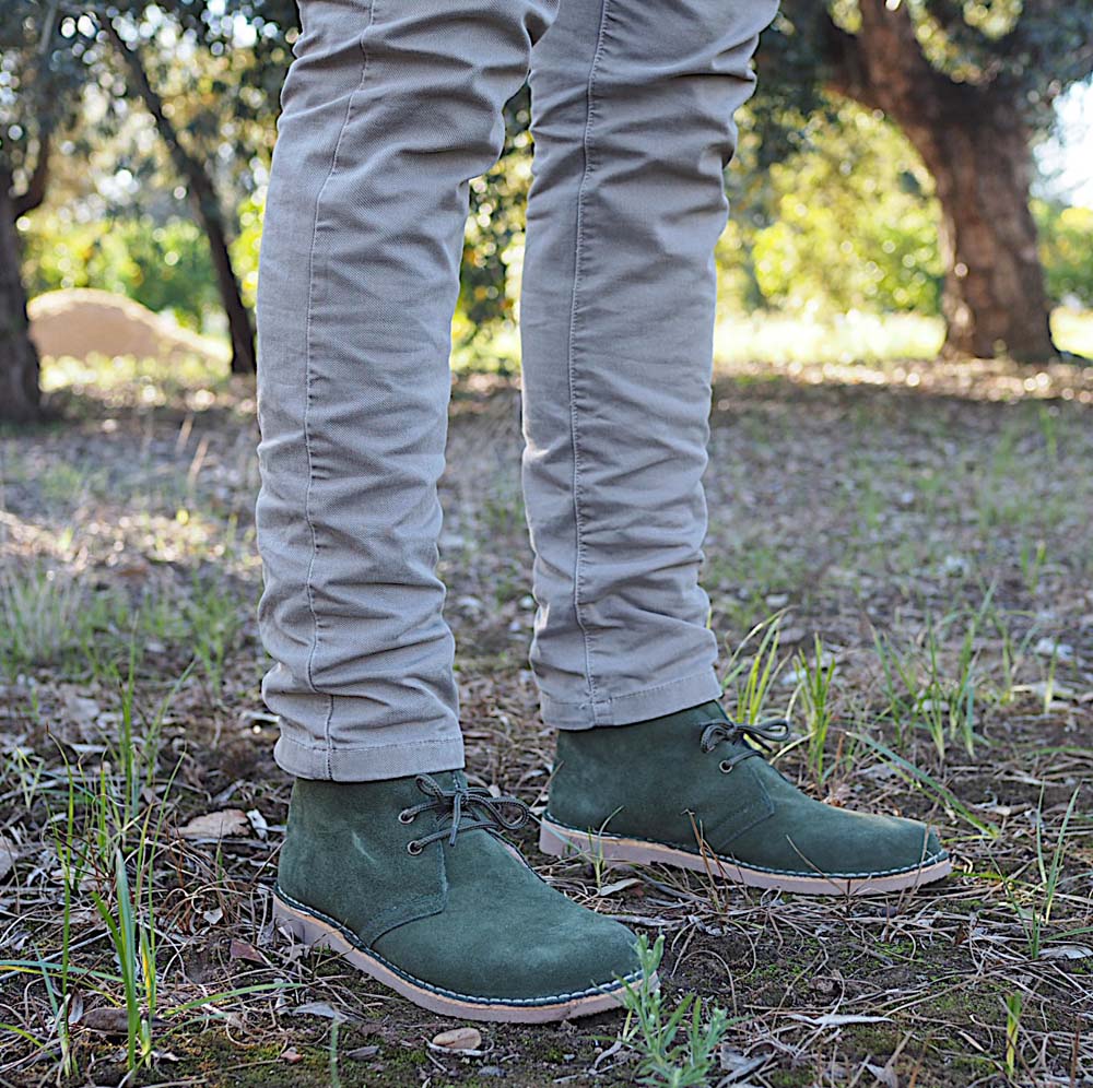 Botas Pisamierdas Verde Borreguito - imagen 3