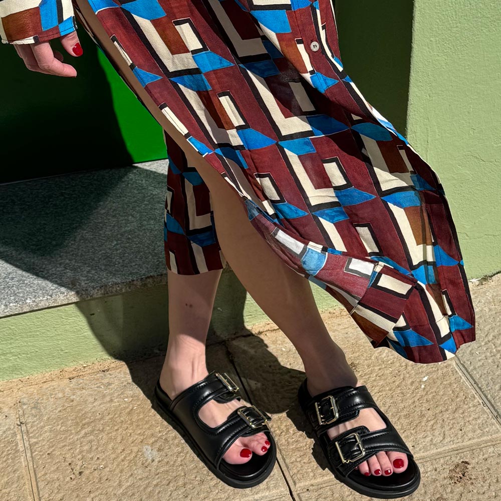 Sandalias Alpe Isabela 54474605 Negro - imagen 2