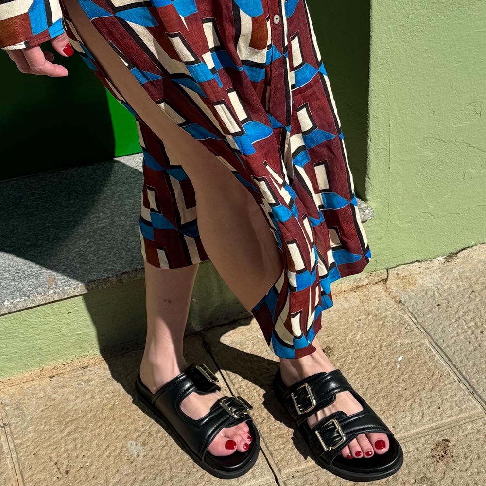 Sandalias Alpe Isabela 54474605 Negro - imagen 6
