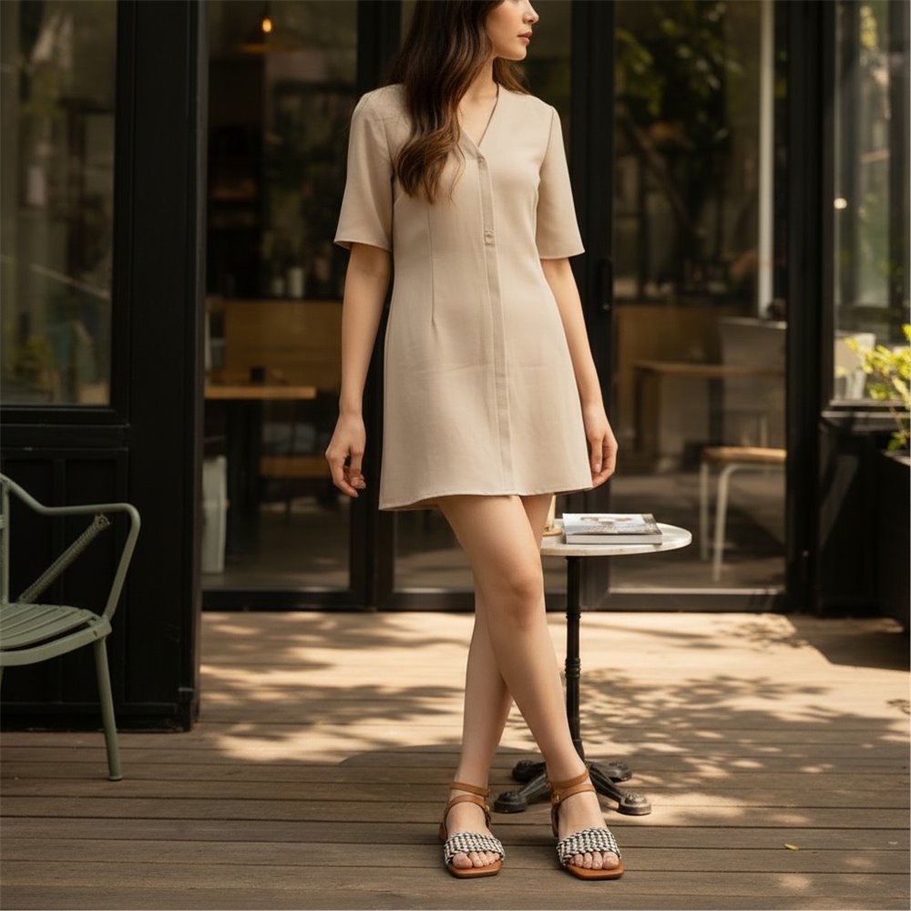 Sandalias Alpe Pala Trenzada 55896701 Cuero - imagen 4