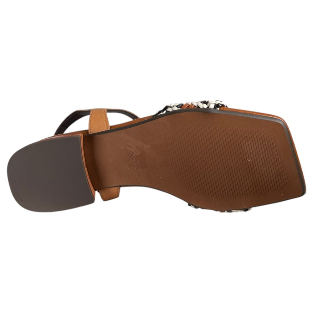 Sandalias Alpe Pala Trenzada 55896701 Cuero - imagen 7