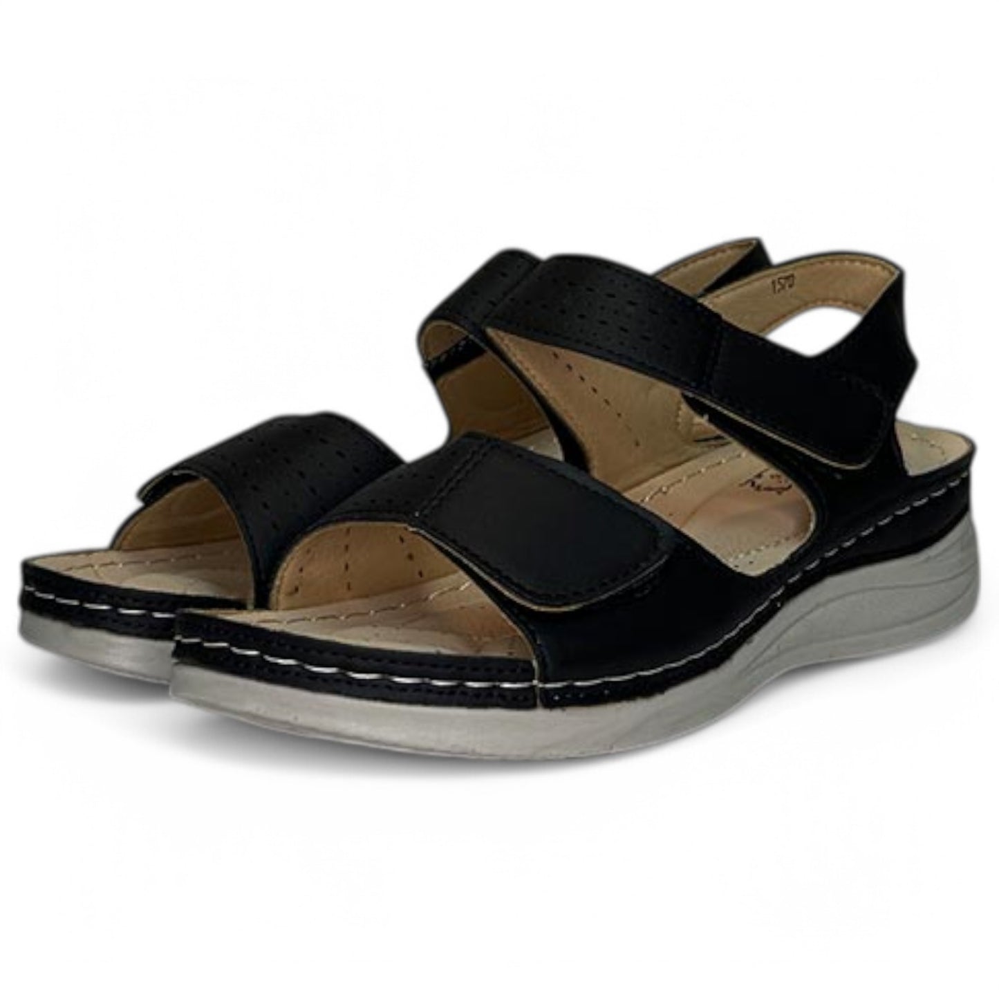 Sandalias Anatómicas 1570 Negro - imagen 3