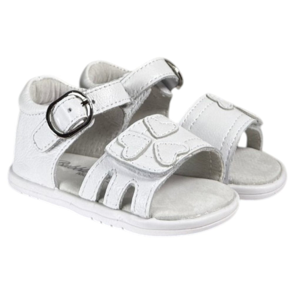 Sandalias Bubble Kids Corazones C1698 Blanco - imagen 3
