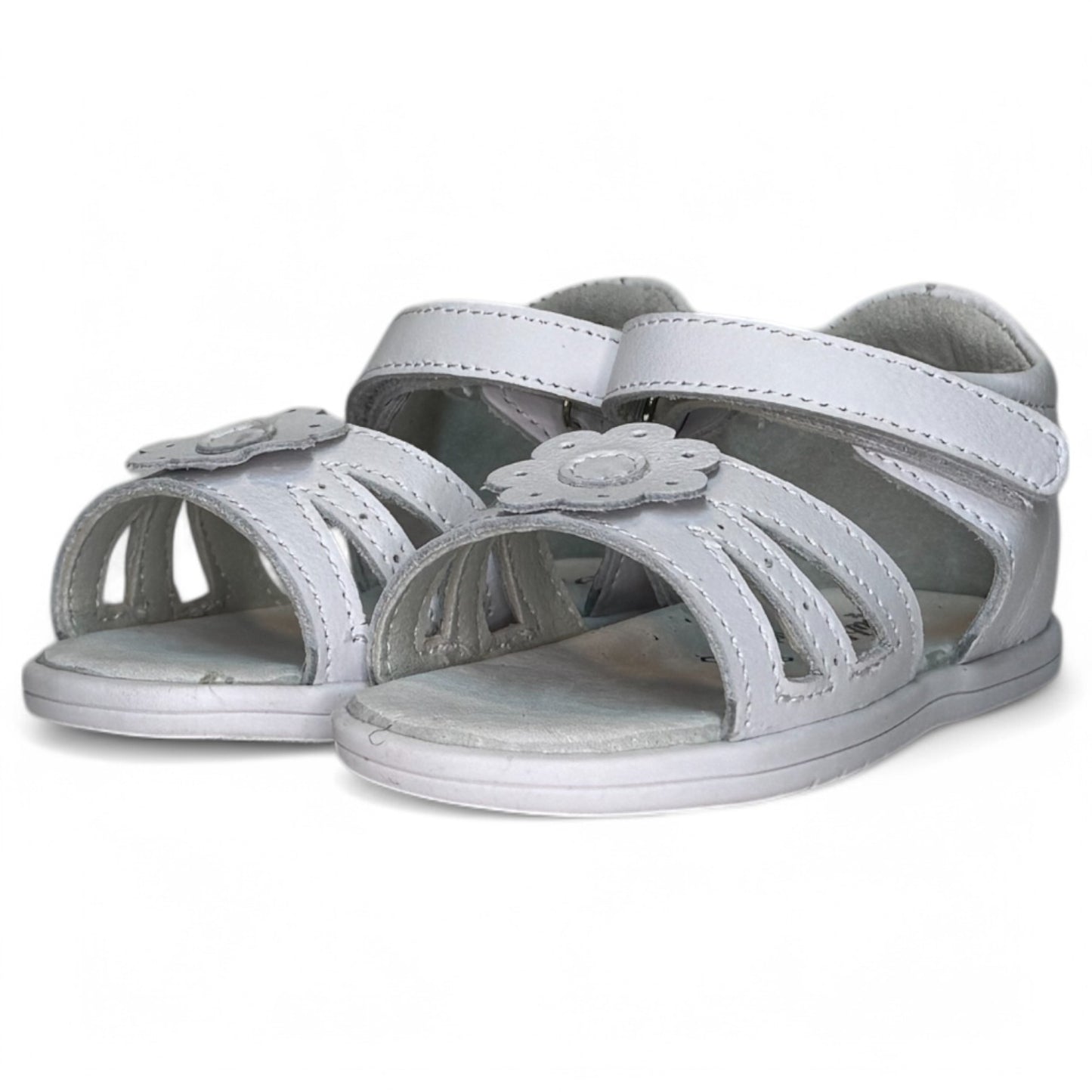 Sandalias Bubble Kids Flor C1351 Blanco - imagen 3