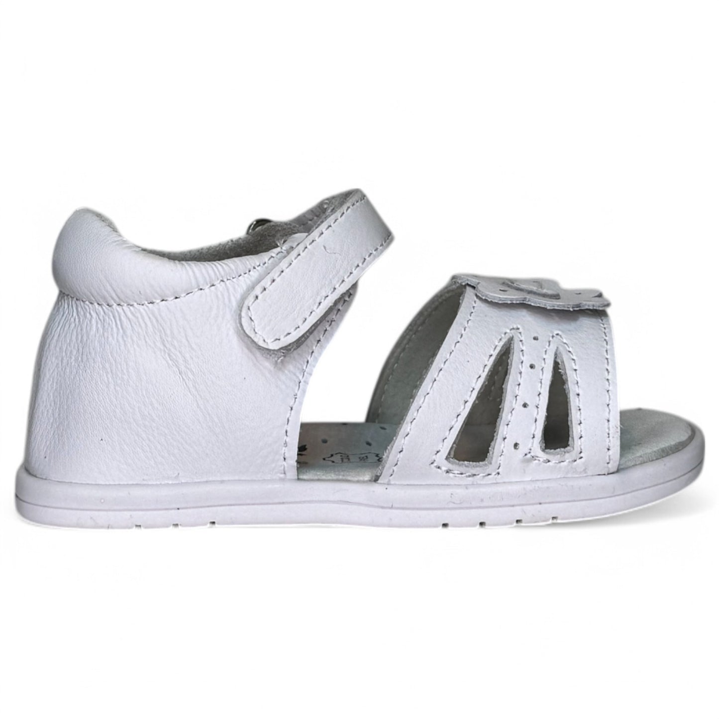 Sandalias Bubble Kids Flor C1351 Blanco - imagen 1