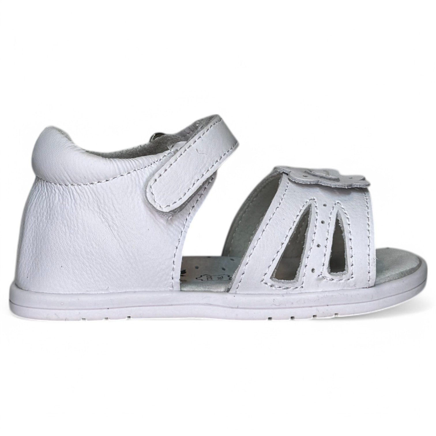 Sandalias Bubble Kids Flor C1351 Blanco - imagen 1
