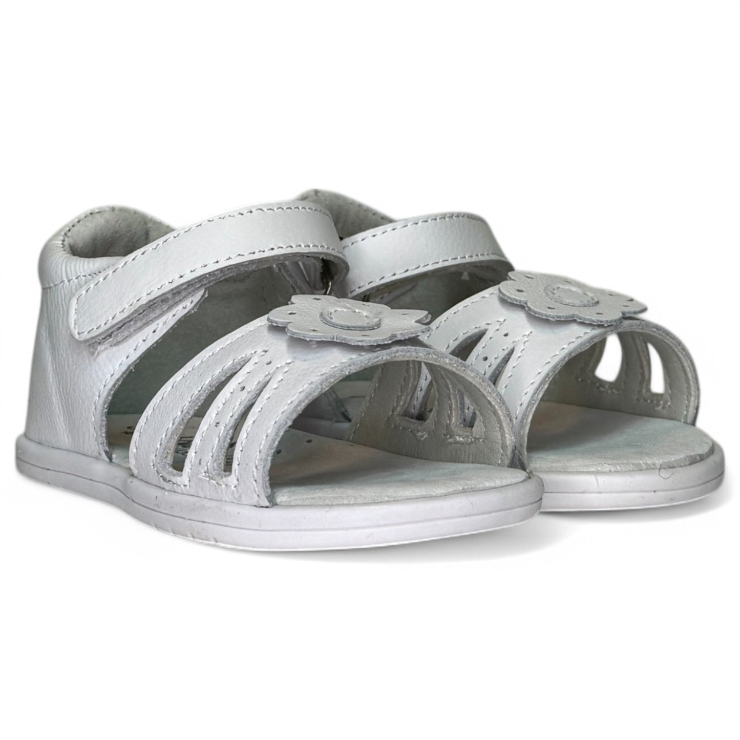 Sandalias Bubble Kids Flor C1351 Blanco - imagen 2