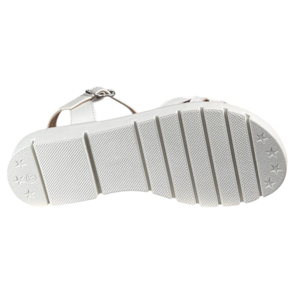 Sandalias Bubble Kids Tiras C1298 Blanco - imagen 6