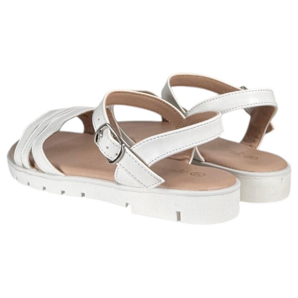 Sandalias Bubble Kids Tiras C1298 Blanco - imagen 5
