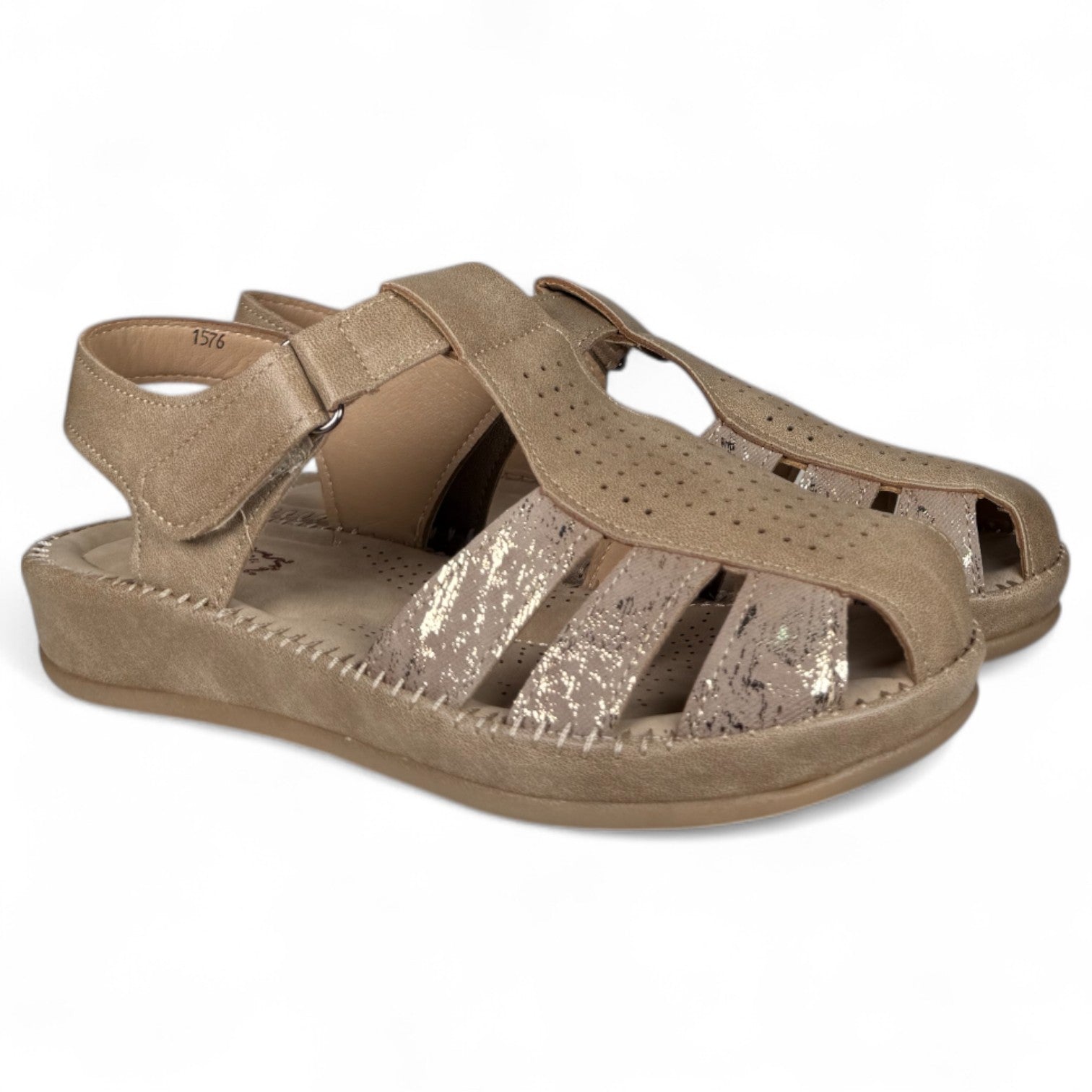 Sandalias Cangrejeras Anatómicas 1576 Kaki - imagen 2