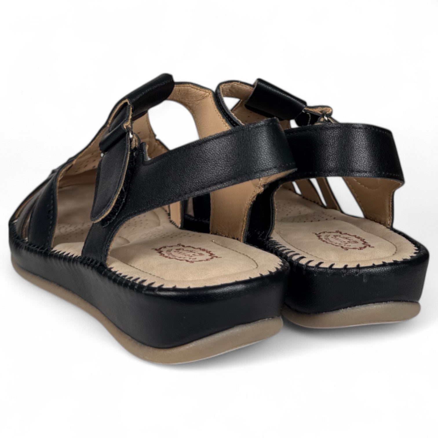 Sandalias Cangrejeras Anatómicas 1576 Negro - imagen 4