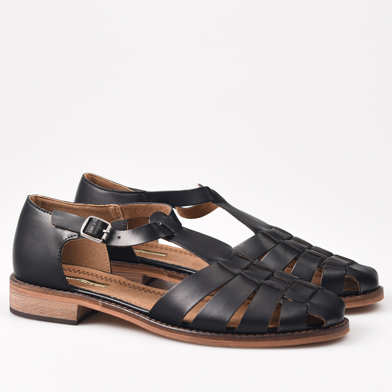 Sandalias Corina Cangrejera M4180 Negro - imagen 2