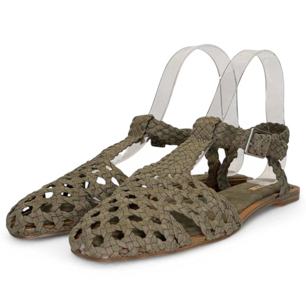 Sandalias Corina Cangrejeras M5435 Kaki - imagen 5