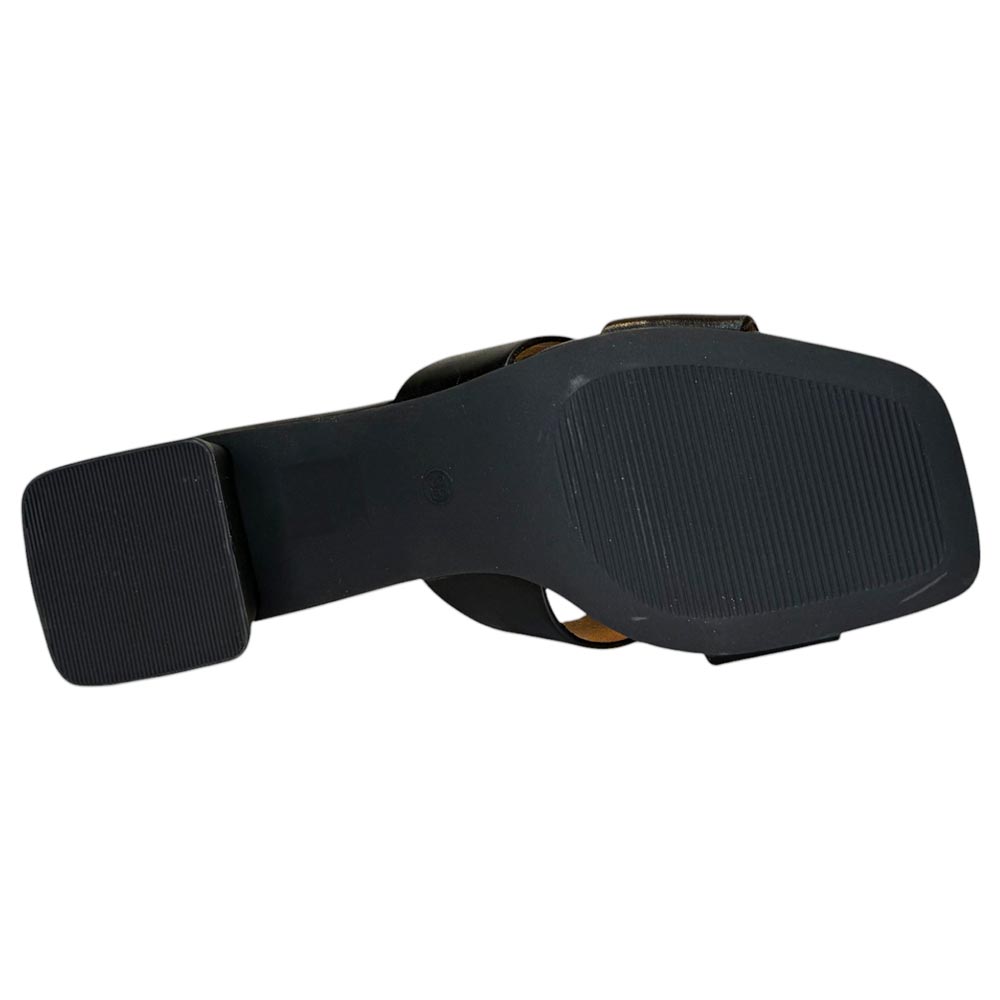 Sandalias Corina Mule Tacón M5370 Negro - imagen 5