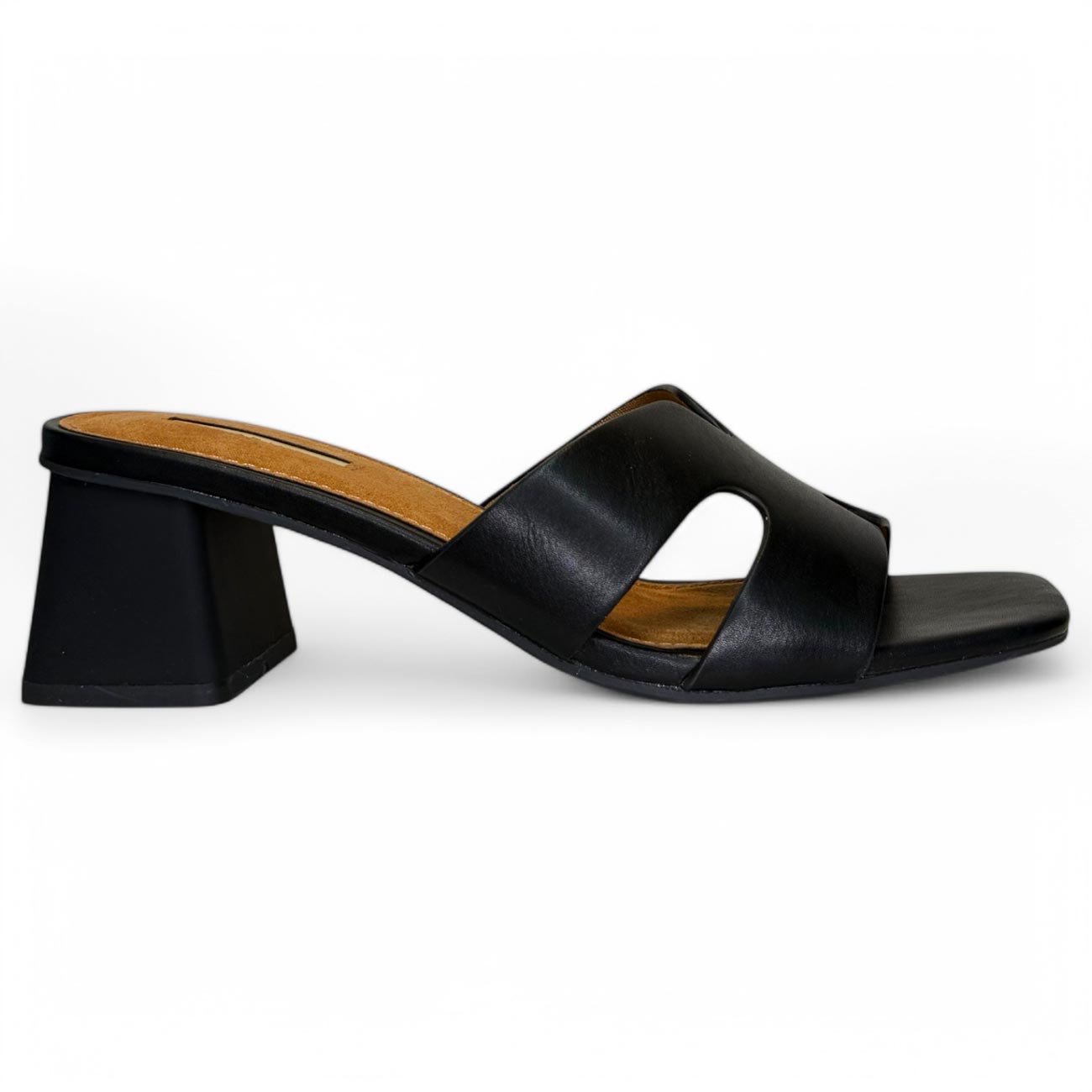 Sandalias Corina Mule Tacón M5370 Negro - imagen 1