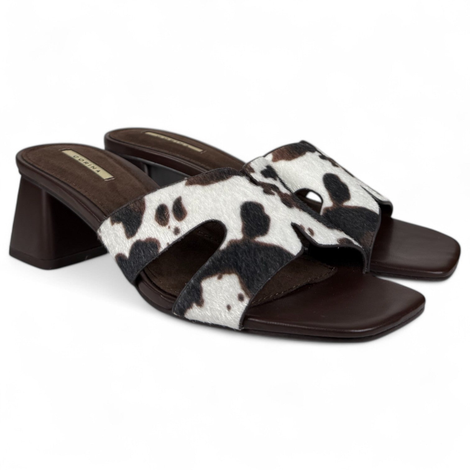 Sandalias Corina Mule Tacón M5370V Vaca - imagen 2