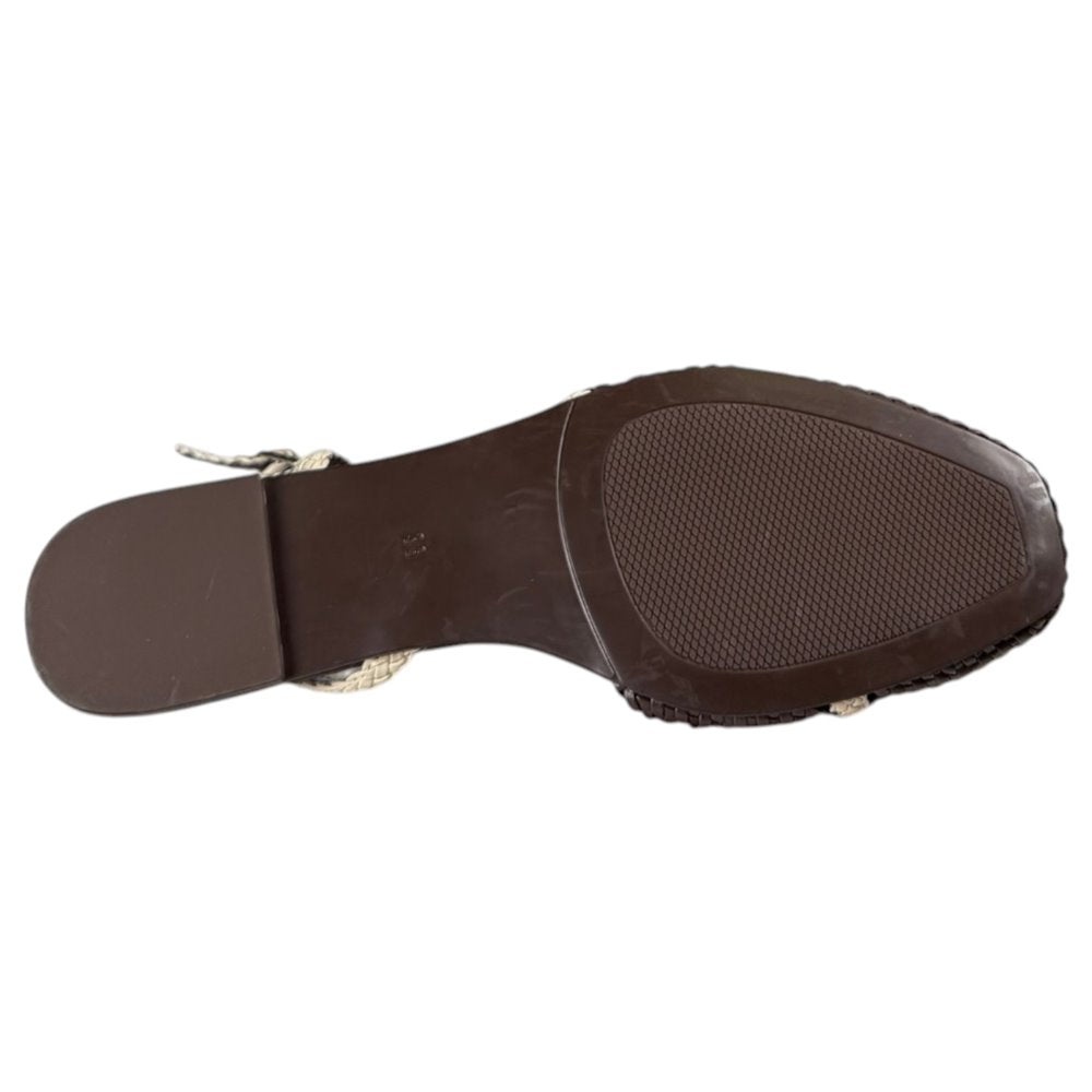 Sandalias Corina Pala Trenzada M6185 Café - imagen 7