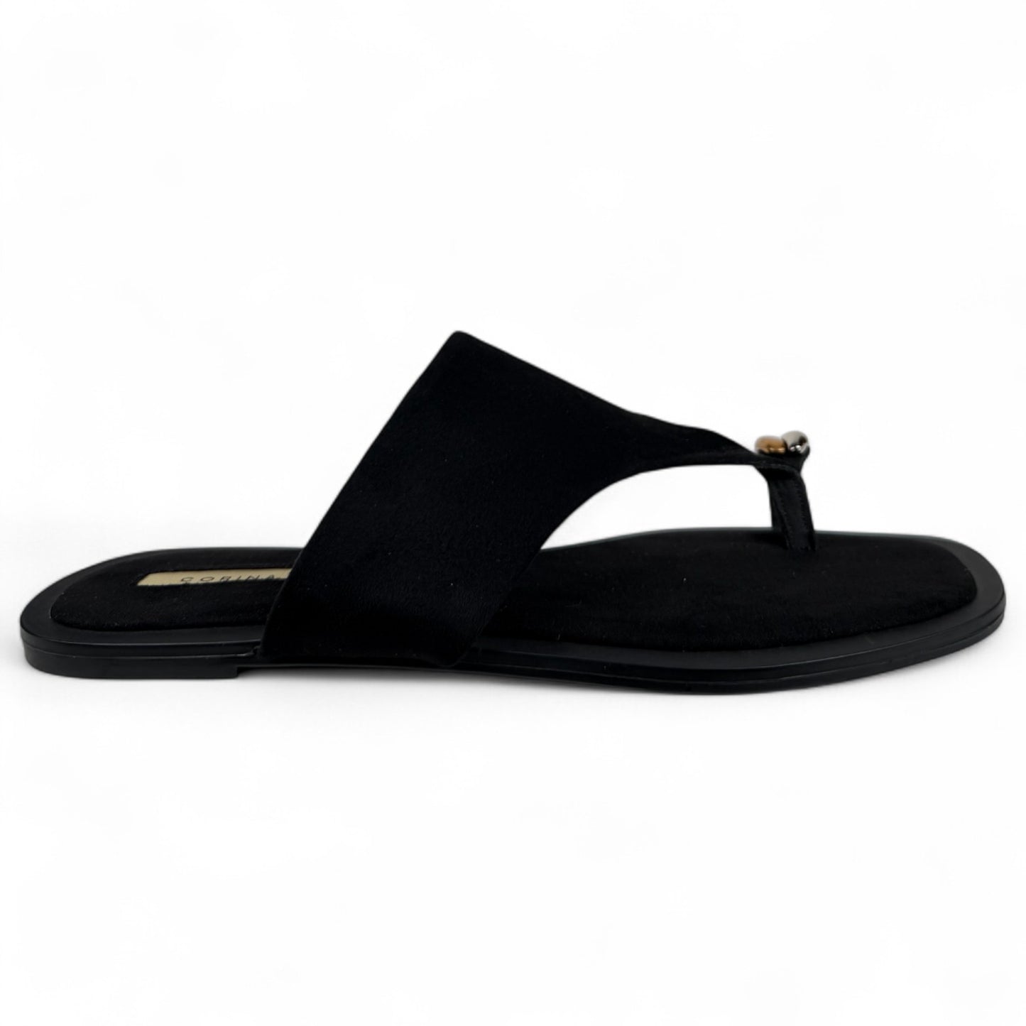 Sandalias Corina Plana Dedo M5480 Negro - imagen 1