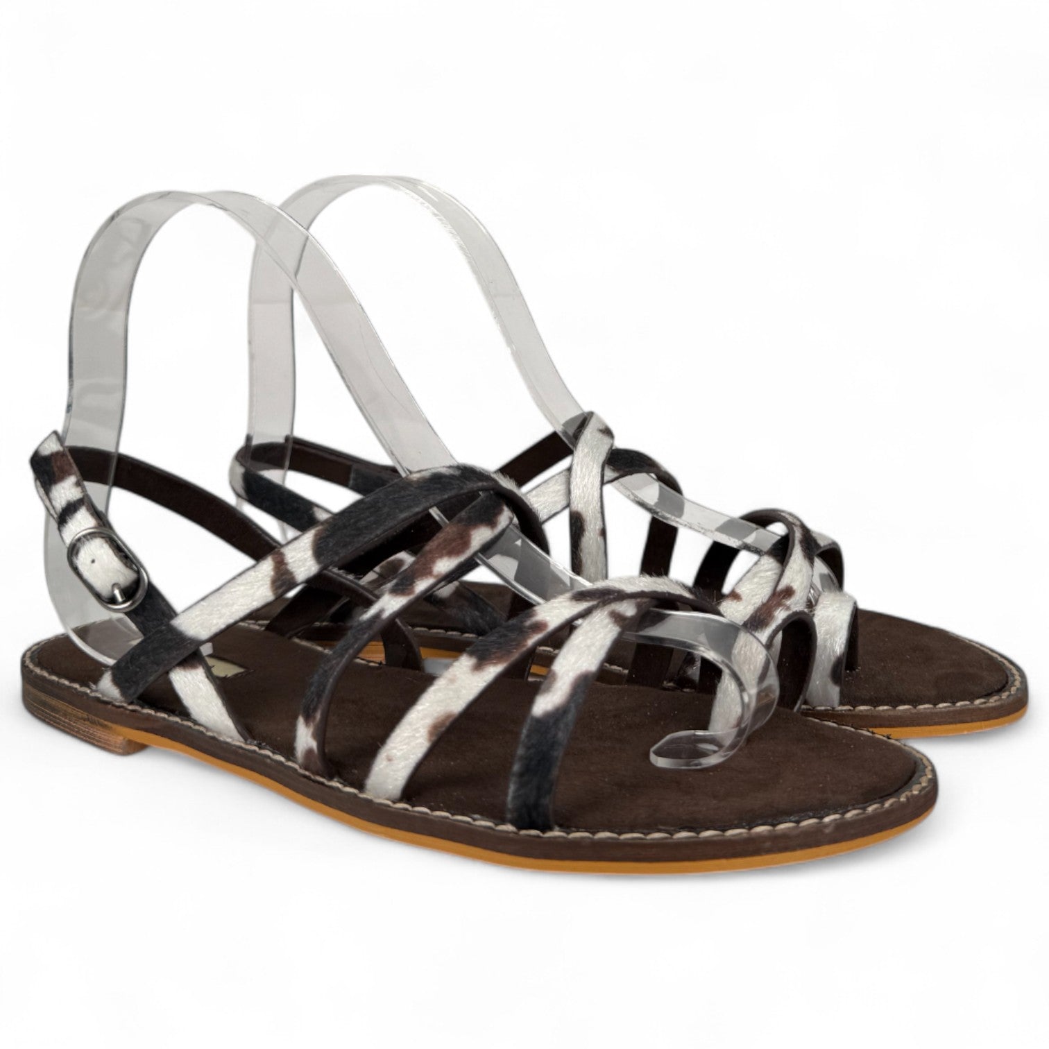 Sandalias Corina Plana Tiras M5485V Vaca - imagen 2