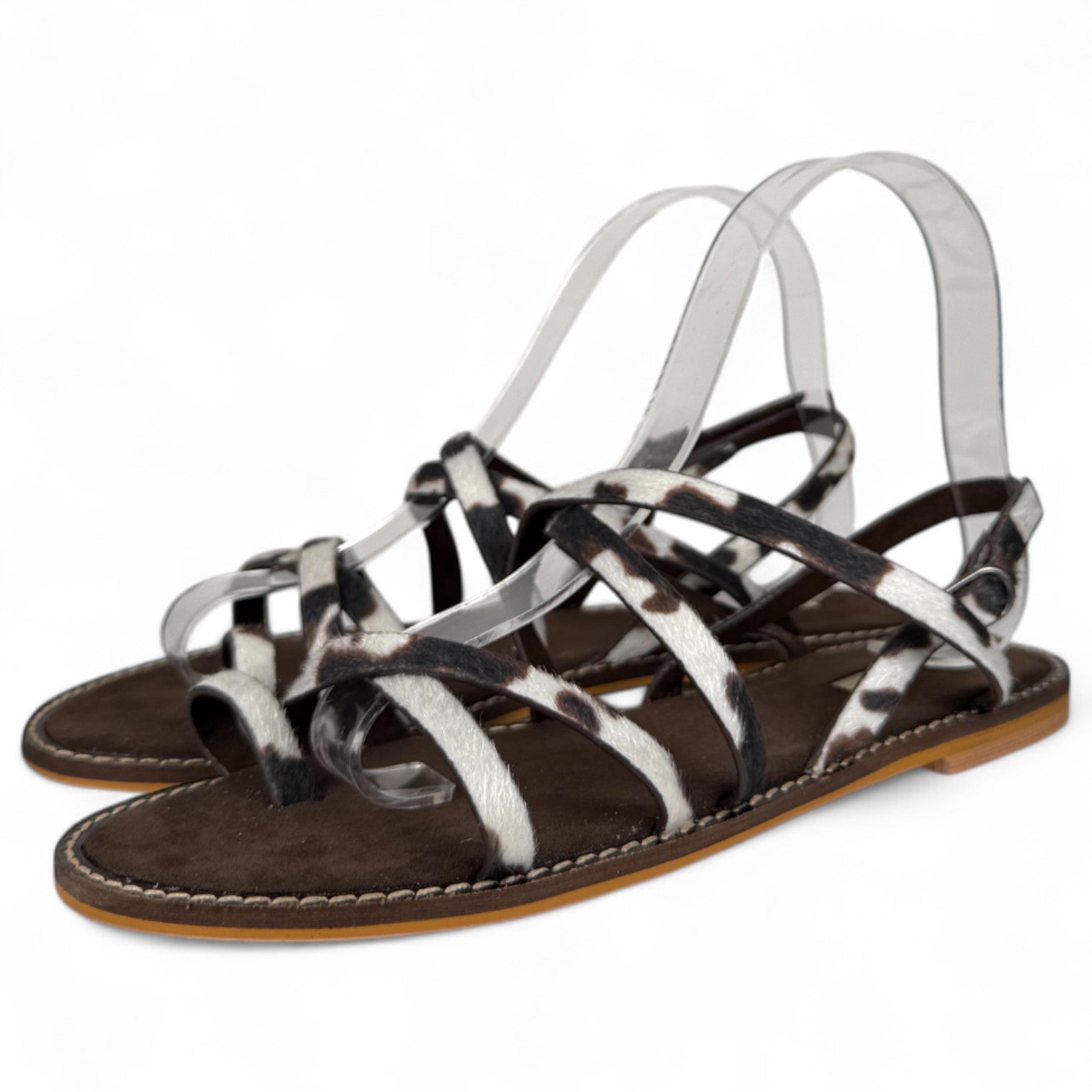 Sandalias Corina Plana Tiras M5485V Vaca - imagen 3