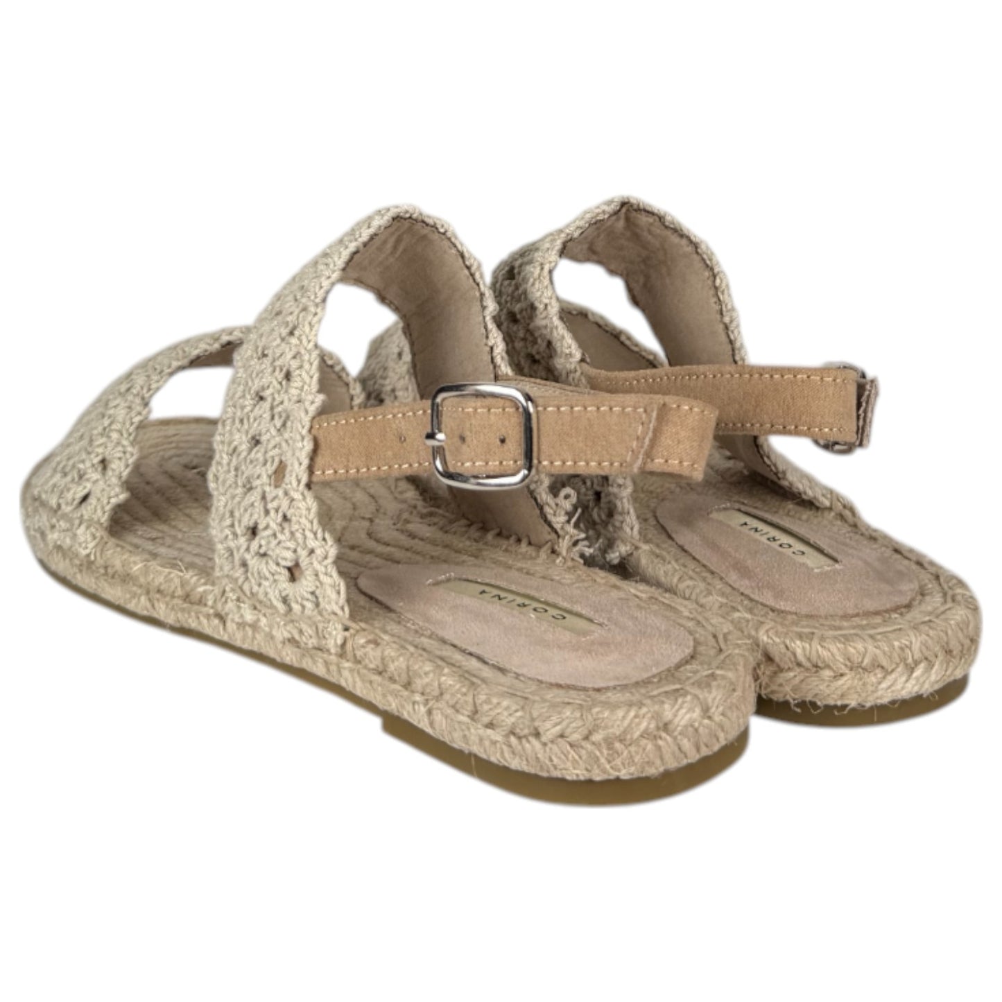 Sandalias Corina Planas Pala Bordada M4408 Beige - imagen 4