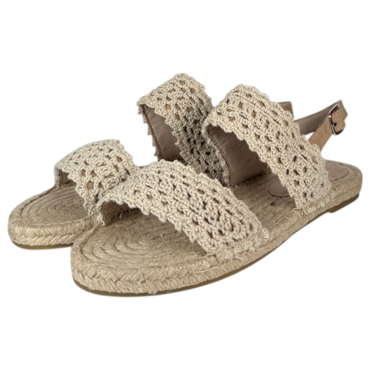 Sandalias Corina Planas Pala Bordada M4408 Beige - imagen 3