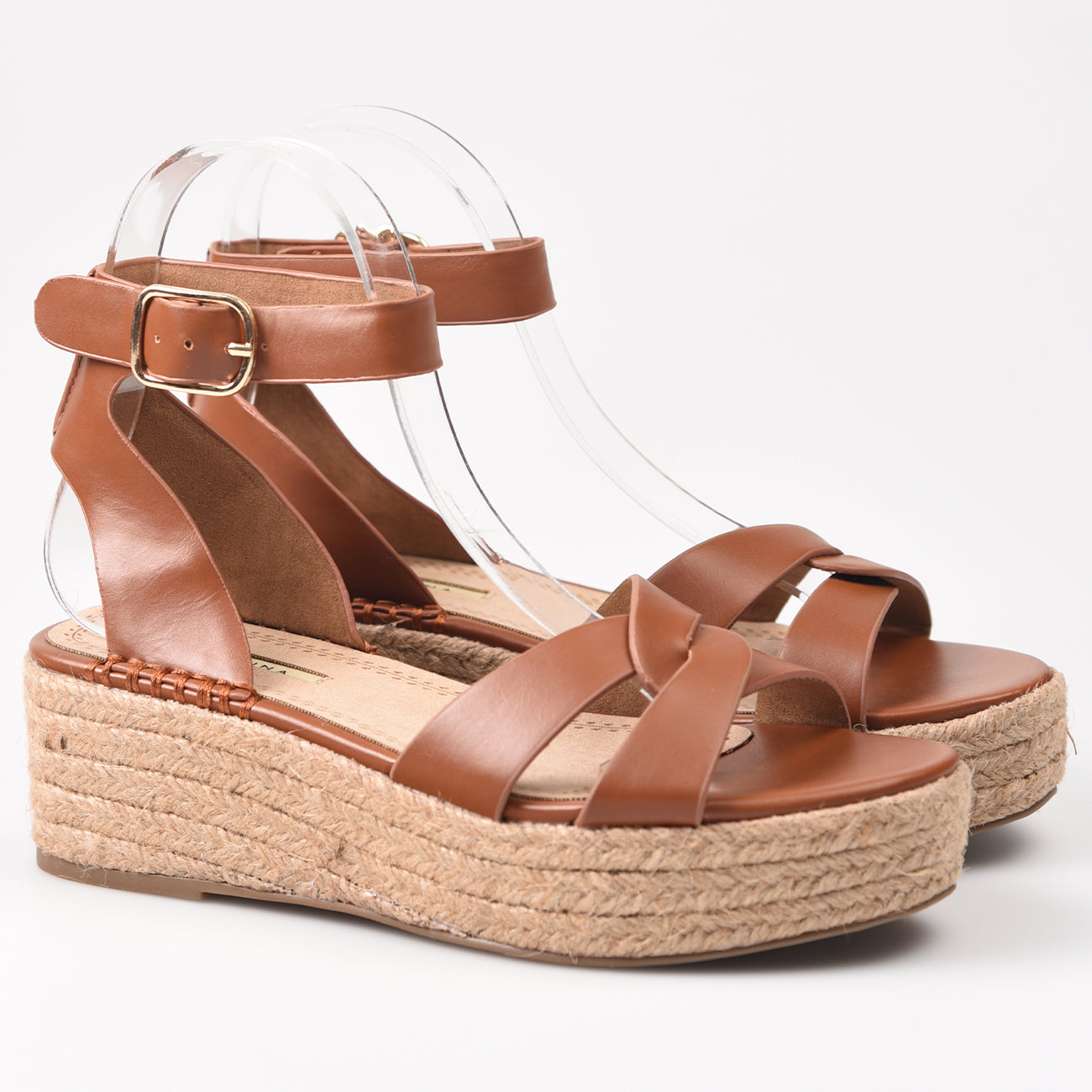 Sandalias Corina Plataforma M4390 Cuero - imagen 2